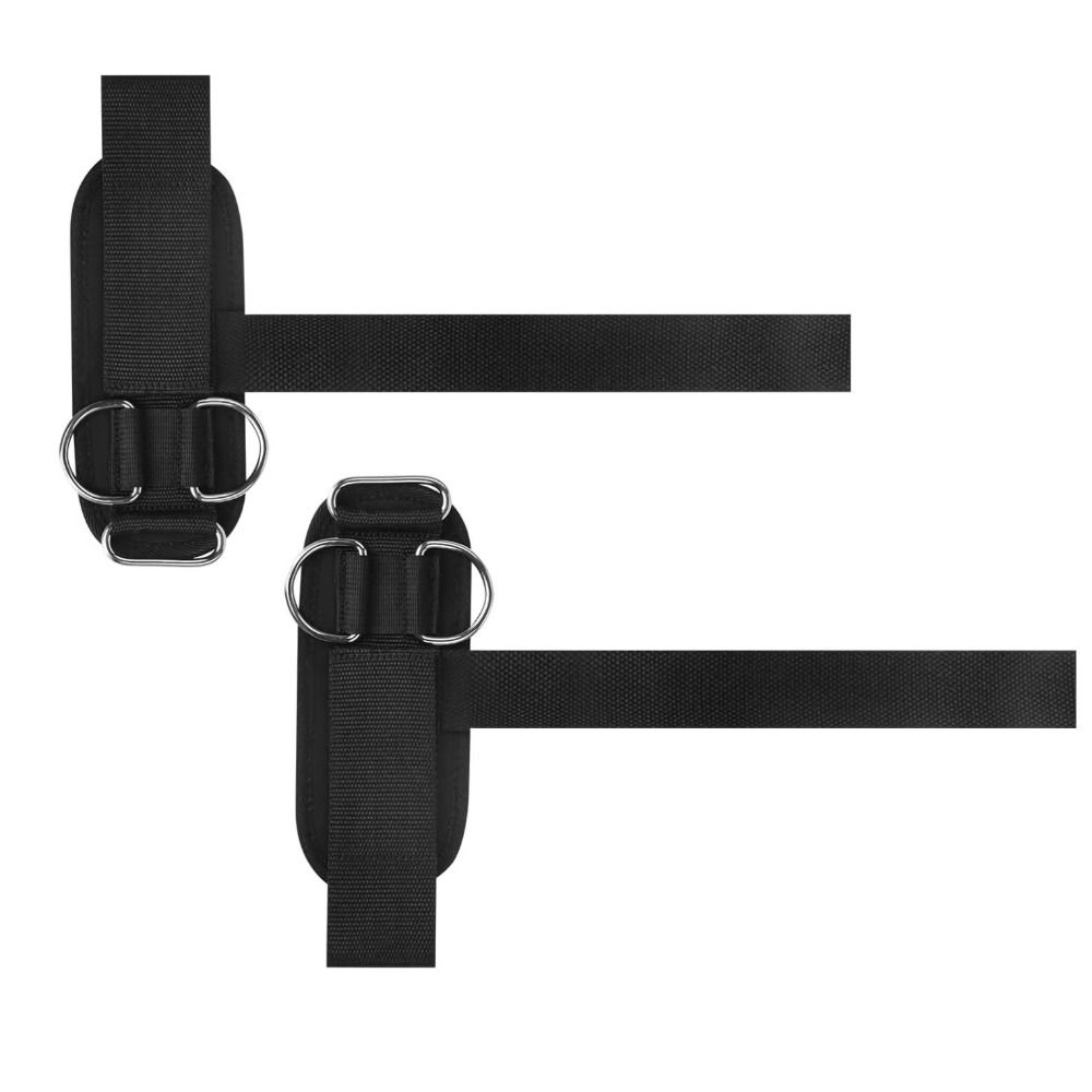 Wrist Wraps Weightlifting Support - أحزمة رفع الأثقال غير القابلة للانزلاق،