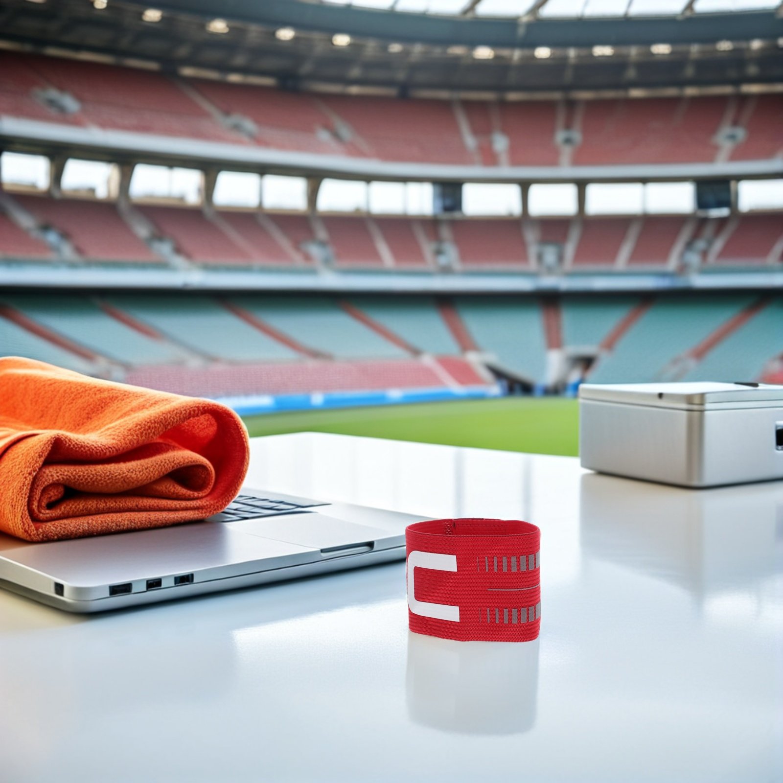 Team Sports - شريط الكابتن لكرة القدم، مرن وقابل