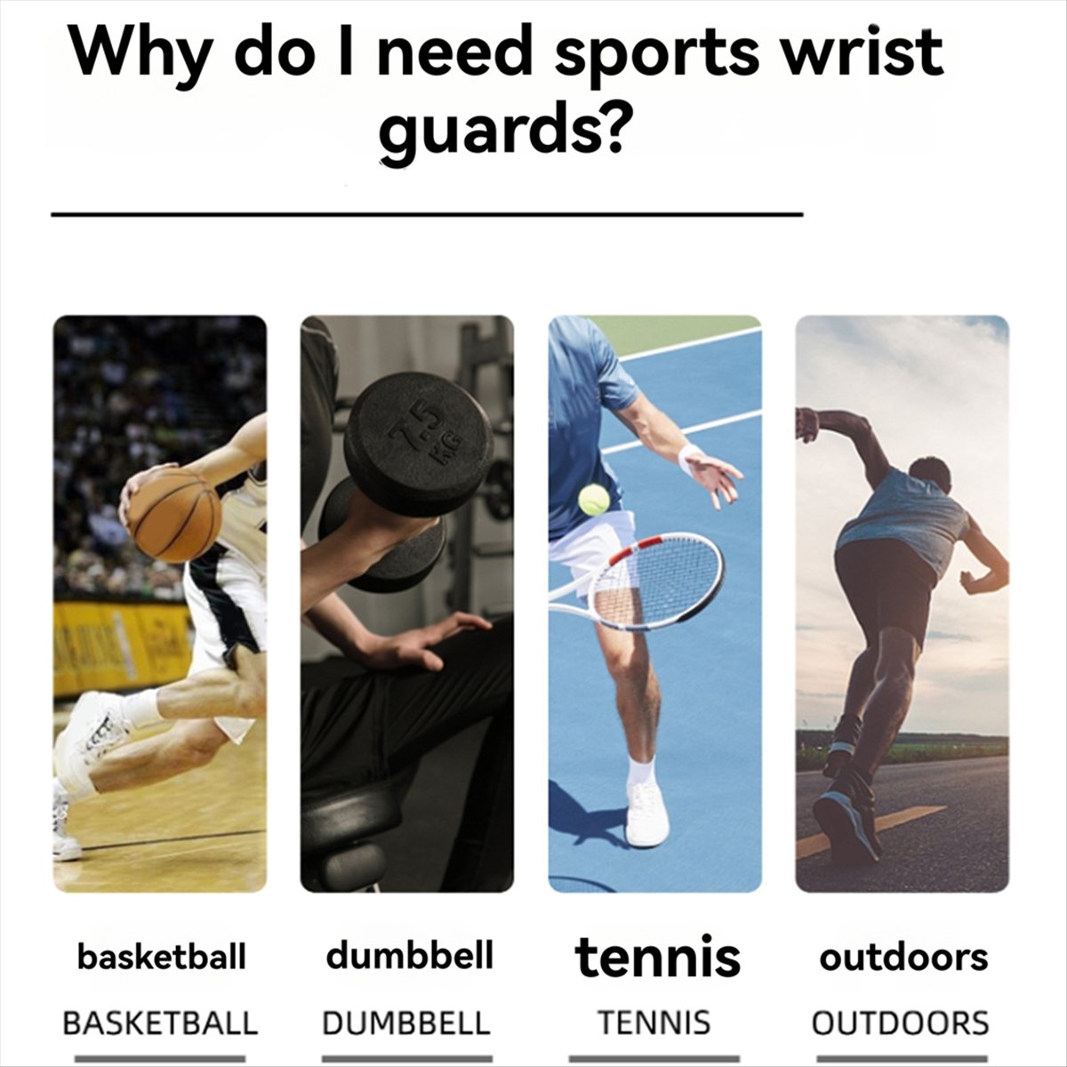 *A91P 1 زوج معصمه دعم المعصم ا - مراجعة Wrist Wraps Weightlifting Support وسعره