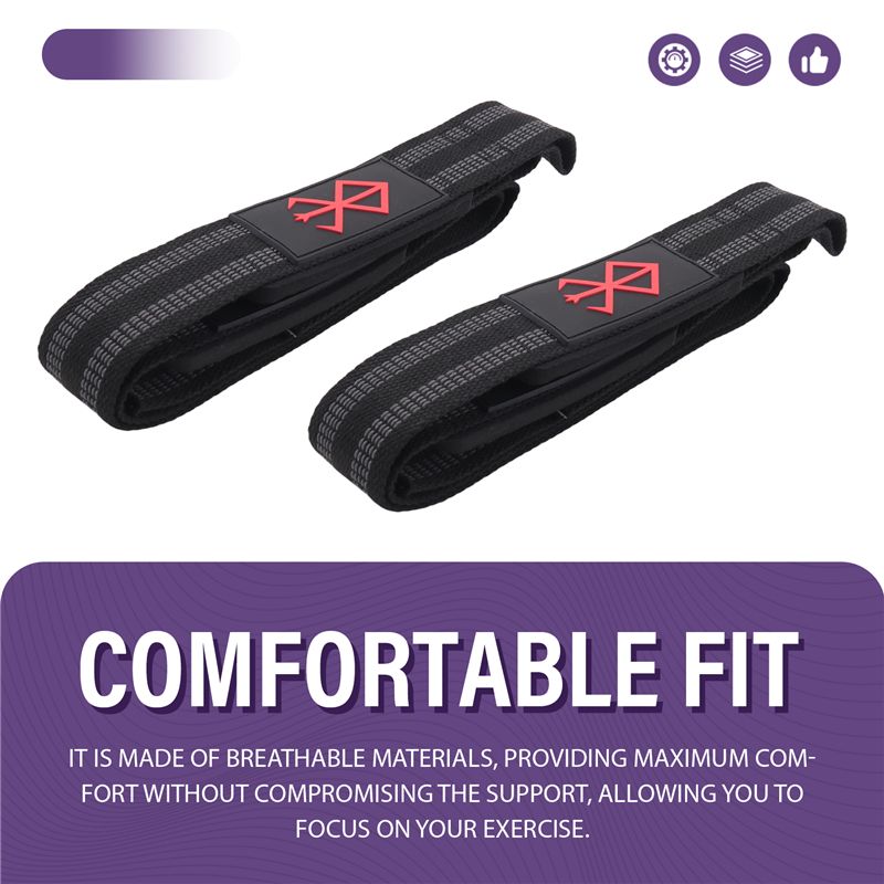 XSXS-1 زوج من أربطة المعصم الم - مراجعة Wrist Wraps Weightlifting Support وسعره