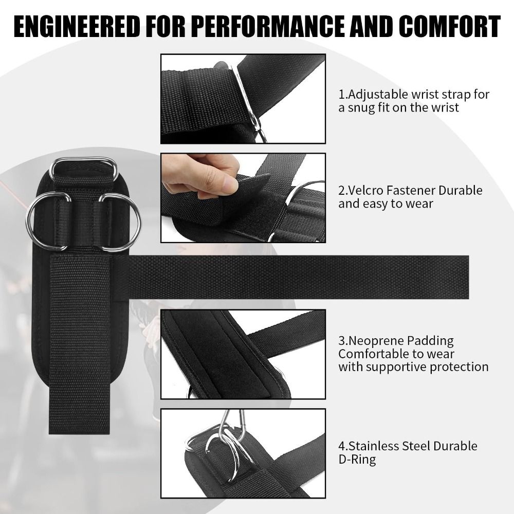 أحزمة رفع الأثقال غير القابلة  - مراجعة Wrist Wraps Weightlifting Support وسعره