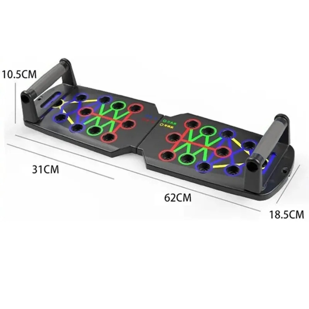 مجموعة ألواح تمارين الضغط متعد - مراجعة Push Up Board Foldable Multi Function وسعره