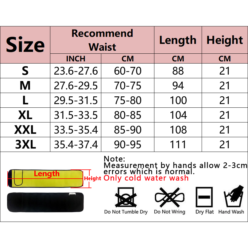 حزام تنحيف الخصر للنساء، مشد ل - مراجعة Sweat Waist Trainer Belt Neoprene وسعره