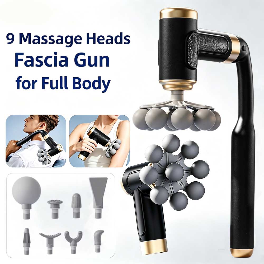 مسدس تدليك العضلات اللاسلكي 2  - مراجعة Electric Massage Gun Deep Tissue وسعره
