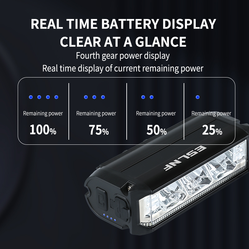 ESLNF 1000 التجويف USB قابلة ل - مراجعة Rechargeable Bicycle Headlight 1000 Lumen وسعره
