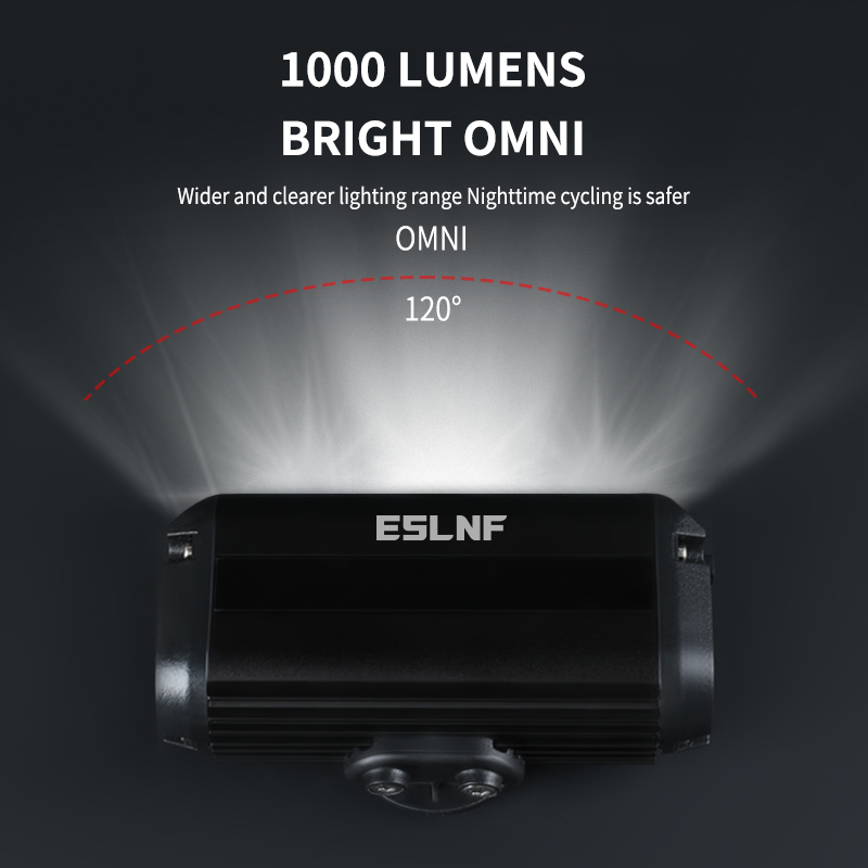 ESLNF 1000 التجويف USB قابلة ل - مراجعة Rechargeable Bicycle Headlight 1000 Lumen وسعره