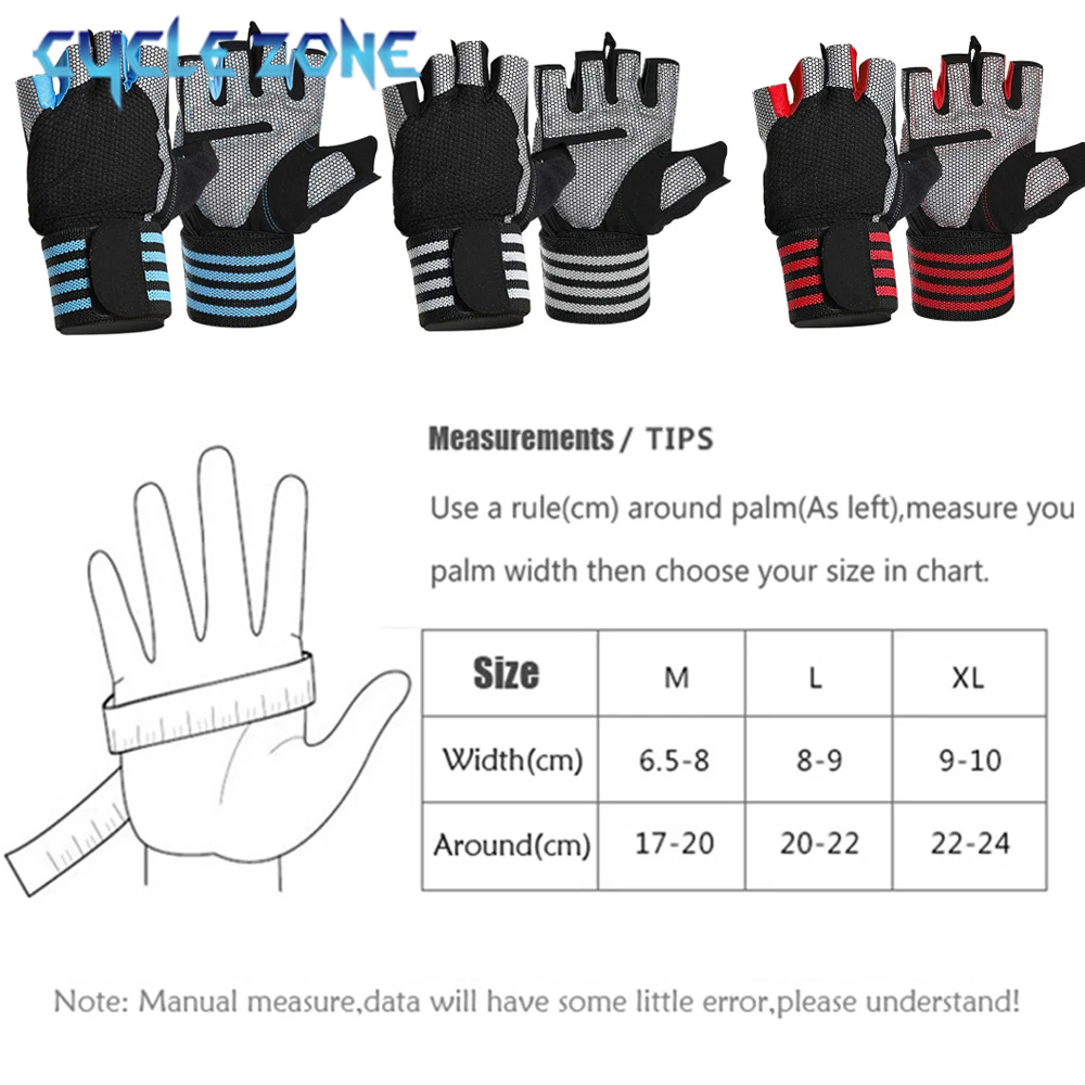 زوج واحد من قفازات الجيم واللي - مراجعة Wrist Wraps Weightlifting Support وسعره