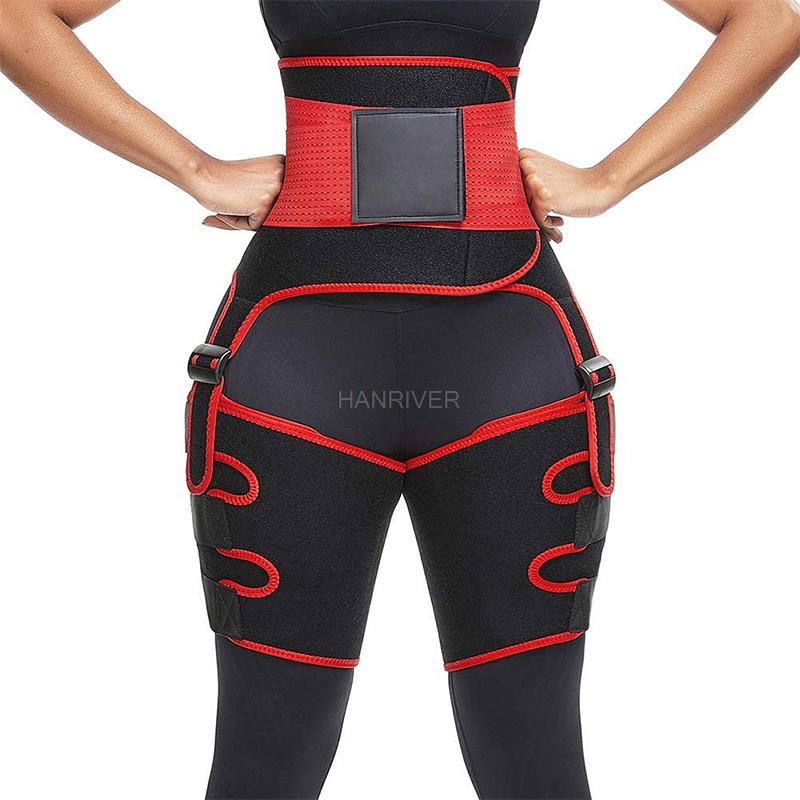 3 في 1 الخصر والفخذ المتقلب حز - مراجعة Sweat Waist Trainer Belt Neoprene وسعره
